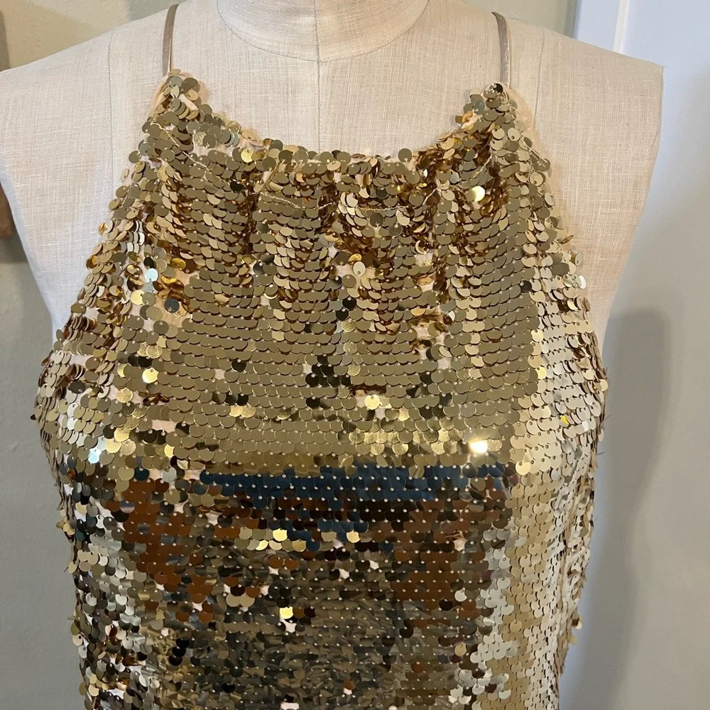 ANDREW CHARLES GOLD SEQUINS - Picture 7 of 11